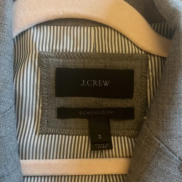 J. Crew schoolboy Gray Blazer - Picture 5 of 9